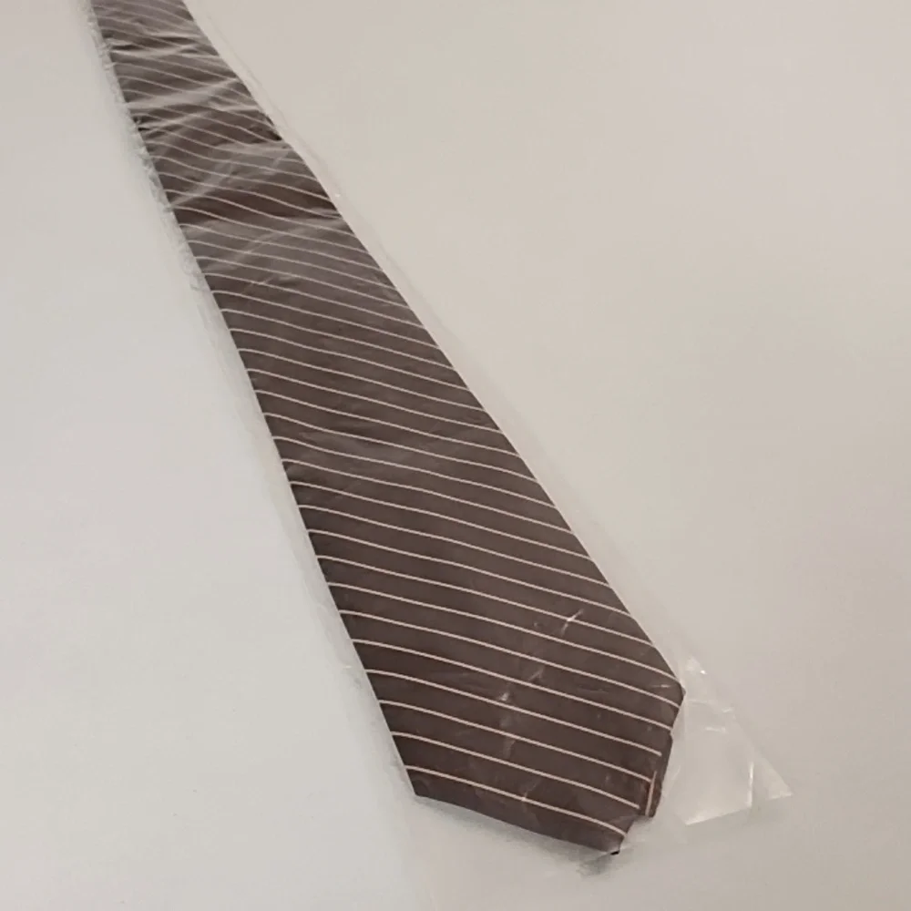 Parksdern Washable Pure Silk Tie Brown Tan New Without Tags